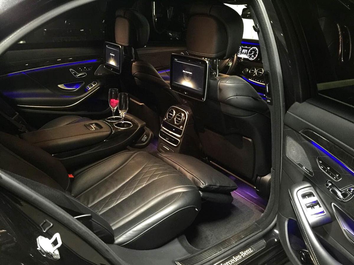 Авто на свадьбу Мерседес w222 в Севастополе и Симферолполе. Кожаный салон, лонг, полная комплектация